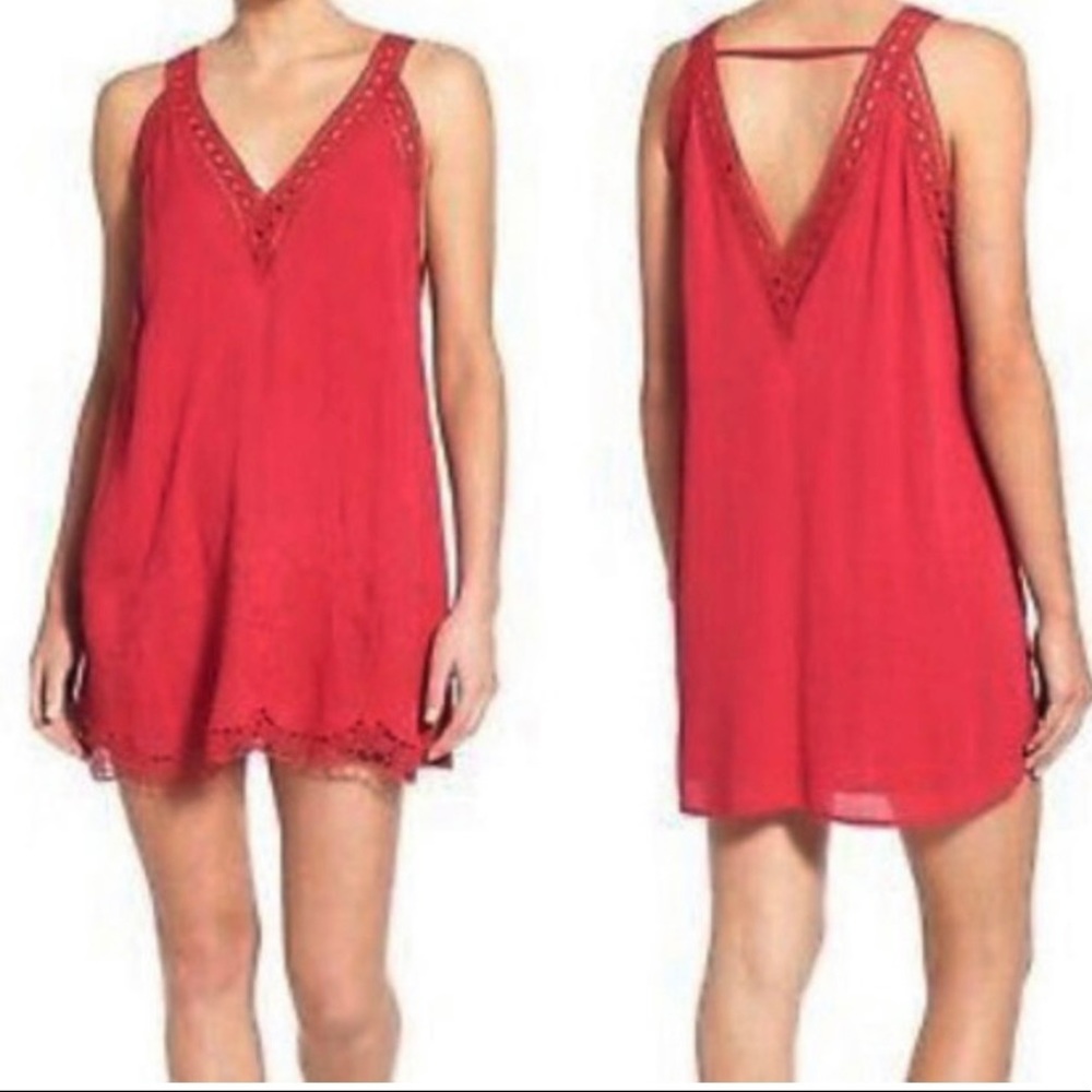 ASTR the Label Ivory Mini Shift Dress - Picture 9 of 10